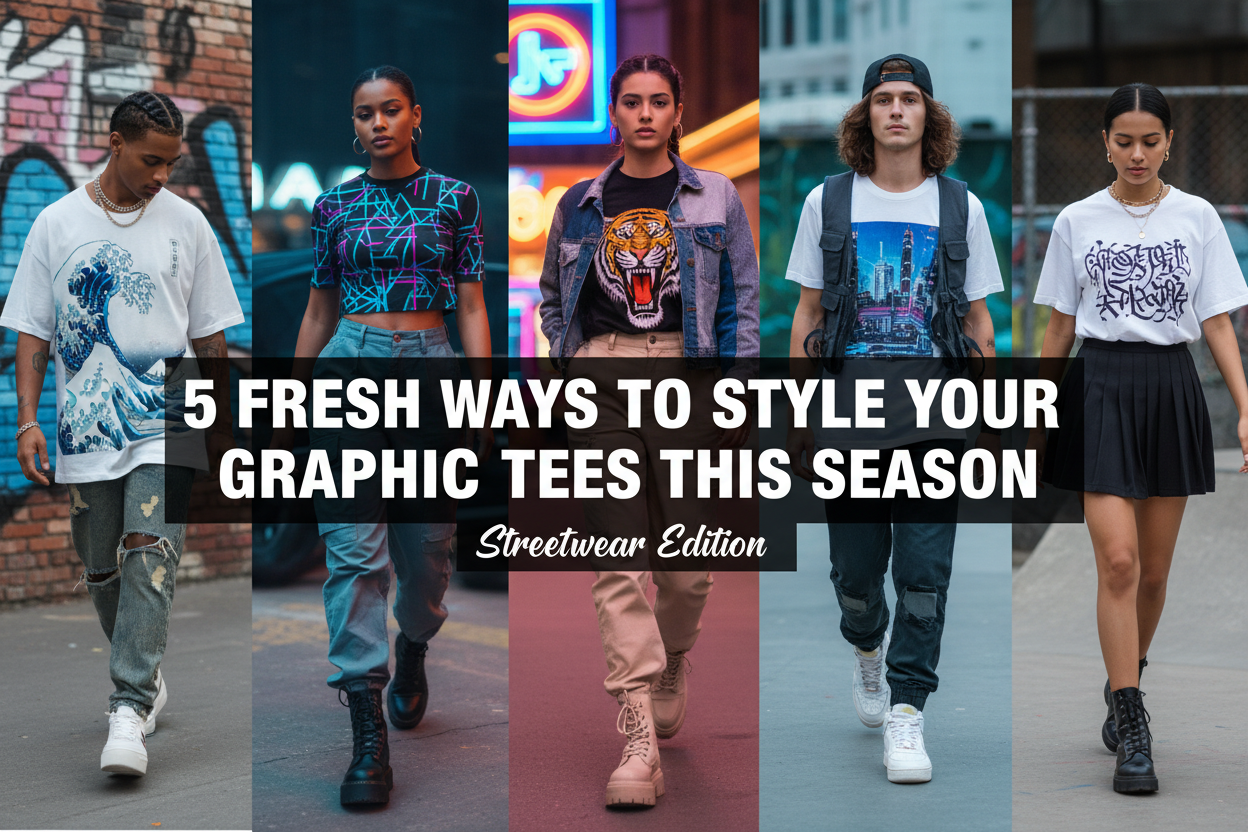 5 Fresh Ways to Style Your Graphic Tees