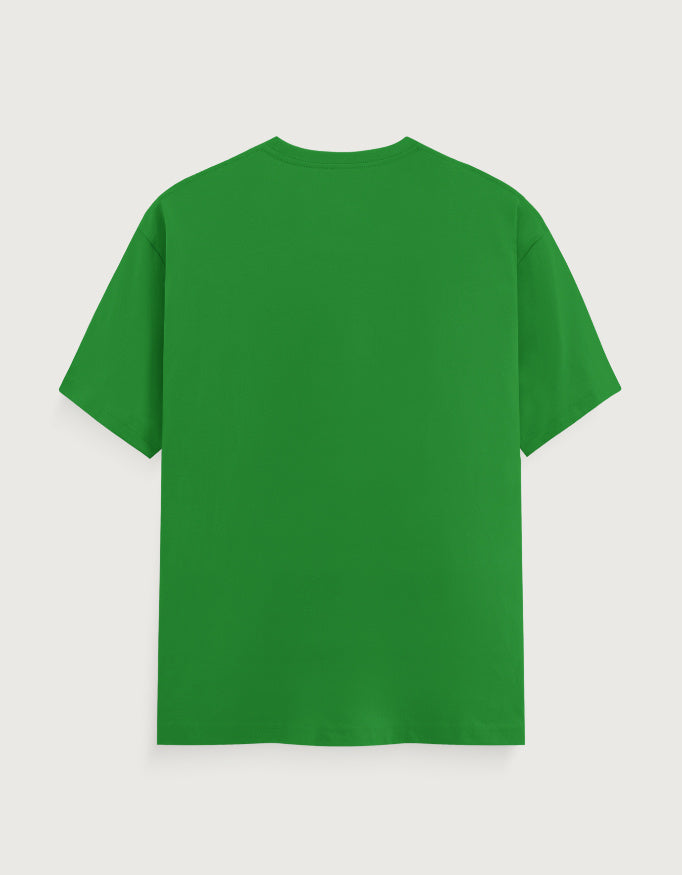 Memory Graphic - Unisex Classic Crew T-Shirt in flag green - back view #color_flag-green