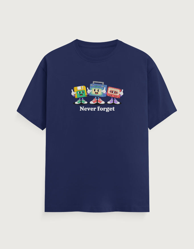 Memory Graphic - Unisex Classic Crew T-Shirt in royal blue - front view #color_royal-blue